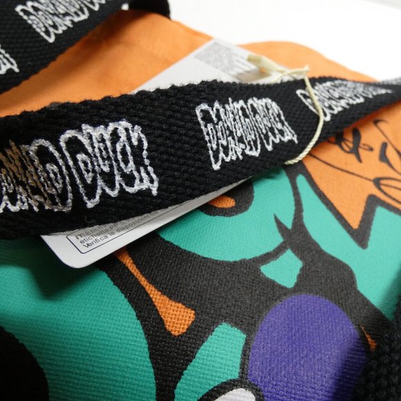 Disney Donald Duck Tote Bag Reusable Shopping Cotton Grocery 17x21x6 NWT - Picture 5 of 6